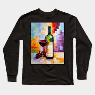 Red Wine Long Sleeve T-Shirt